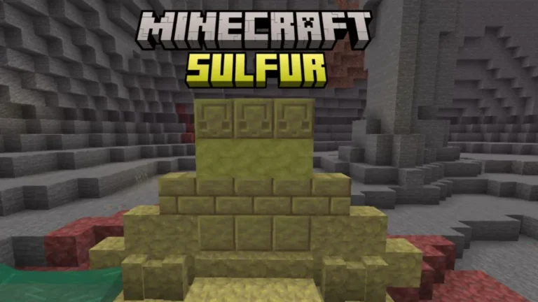 How to Get Sulfur in Minecraft 2026
