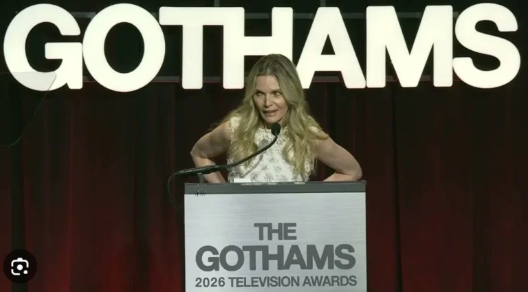 Michelle Pfeiffer Receives Legend Tribute at Gotham Television Awards in New York