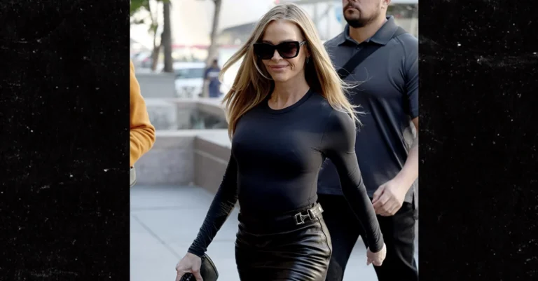 Denise Richards Defends Leather Skirt in Court: Actress Claps Back at Divorce Outfit Criticism